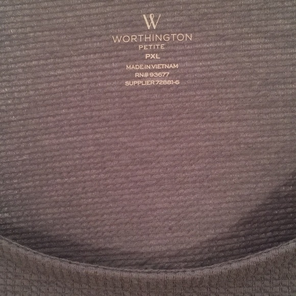 Worthington Petite Top - Picture 2 of 5